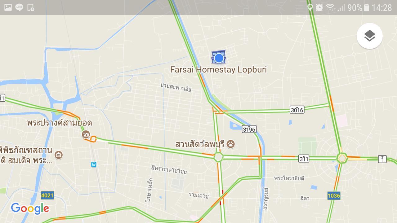 Farsai Homestay Lop Buri Exteriör bild